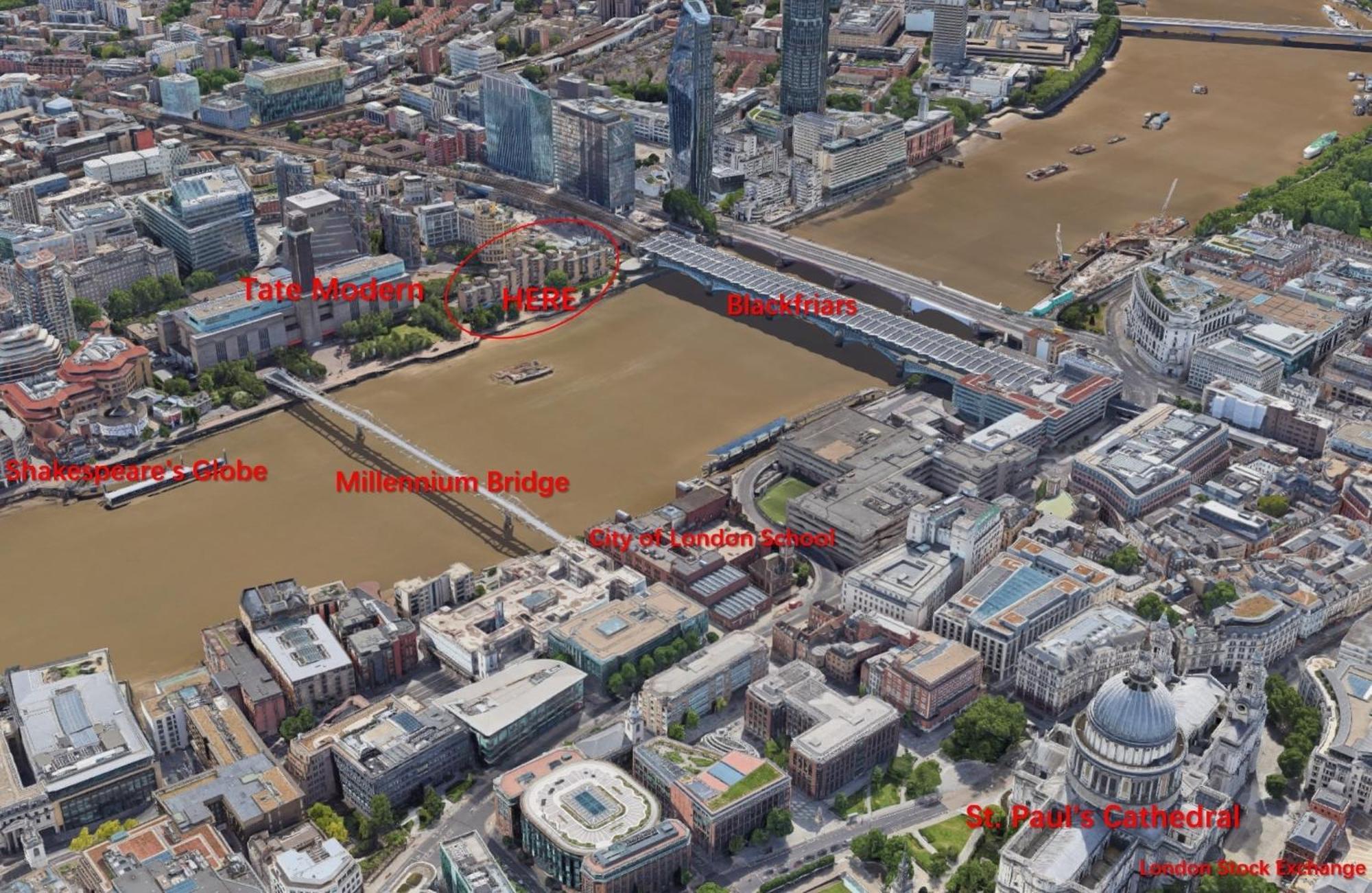 Happy River Thames View Entire Appartement Londen